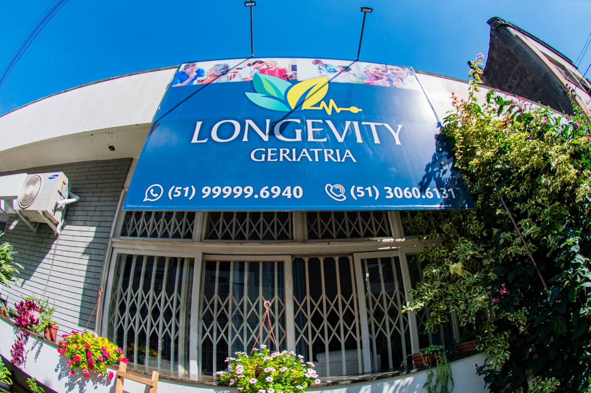 Fachada do Residencial Longevity em Porto Alegre